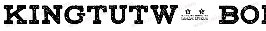 kingtutw01 bol字体转换